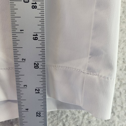 Cutter And Buck Chino Golf Shorts Mens 38 White 9" Inseam Flat Front *Stains - Picture 8 of 20
