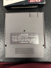 1988 Gyruss Nintendo NES BOX AND GAME! ADULT OWNED