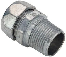 Bridgeport 251-RTNPT 3/4" Npt EMT Hub Connector - 1EA