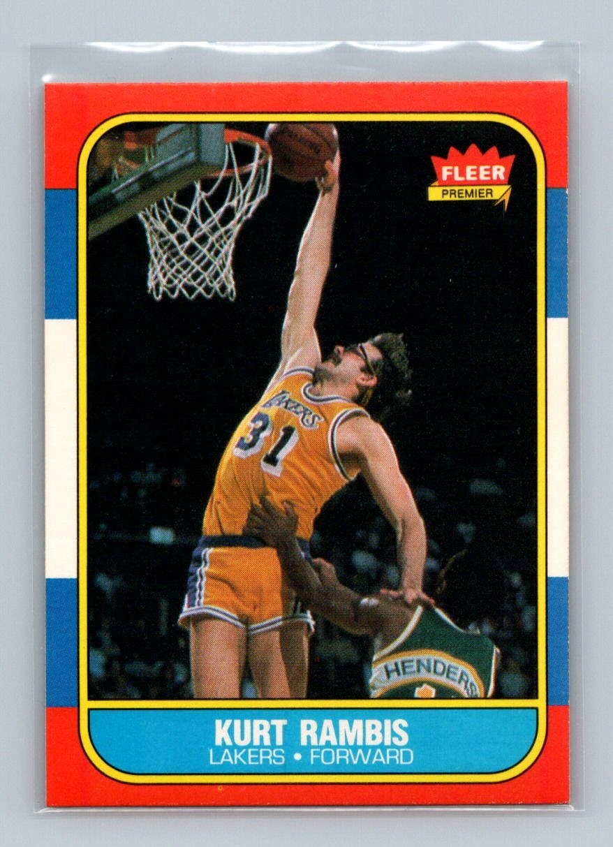 1986-87 Fleer - Kurt Rambis #89