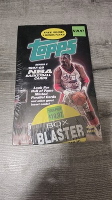 1997-98 Topps Series 2 Basketball Hobby Box - 36 packs Factory Sealed
