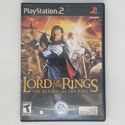 Lord of the Rings: Return of the King Sony PlayStation 2 PS2 CIB with Reg Card