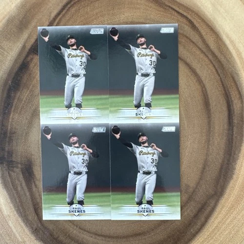 2025 Topps Stadium Club Paul Skenes #105 Pittsburgh Pirates 4-Card Lot