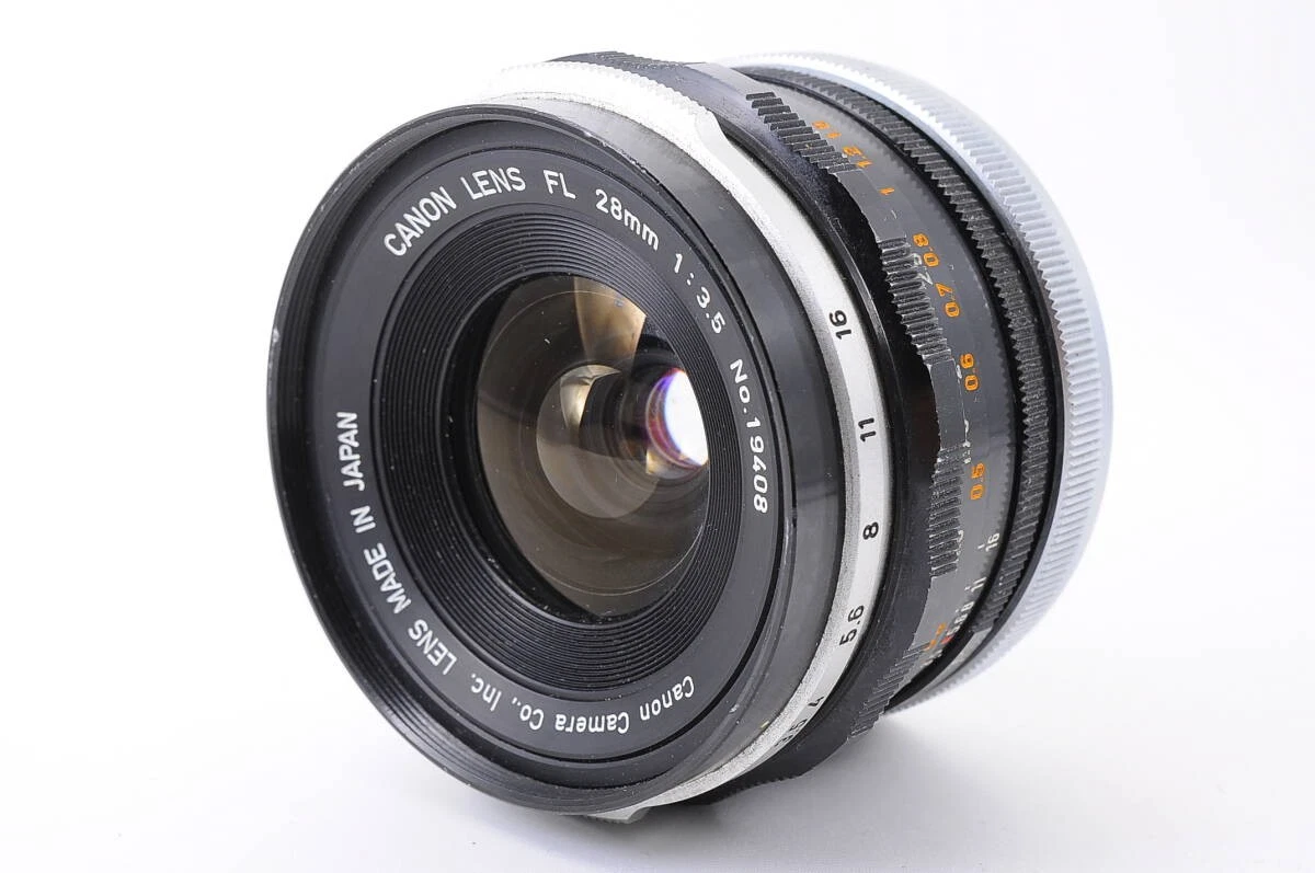 Canon FL Camera Lenses 28mm Focal for sale | eBay