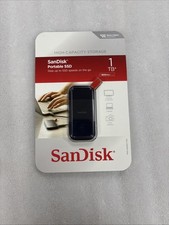 SanDisk Portable SSD External 1TB, USB-C 3.2 Gen 2 Interface - SDSSDE30-1T00