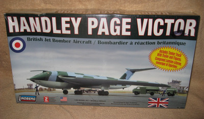 Handley Page Victor British Bomber 2007 Lindberg 1:96 Model Kit 70565 New Sealed
