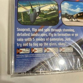 SEALED Aerowings Sega Dreamcast Aero Wings 1999 New Factory Sealed