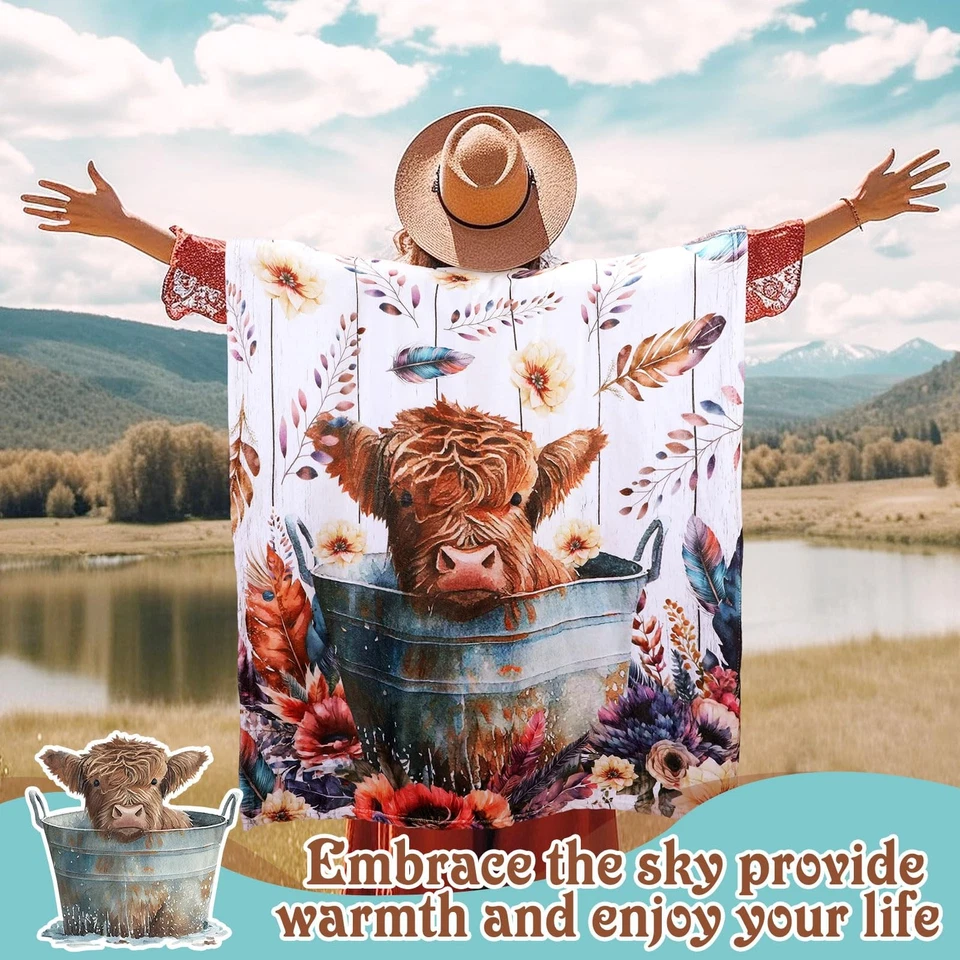 Подарки для женщин Western Highland корова 20 унций из нержавеющей стали 6 шт. - Изображение 4 из 4