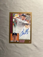 2019 Topps - 1984 Topps Baseball Autographs Chance Adams #84A-CA Gold /50