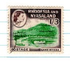 Rhodesia SC 166 1959 Queen Elizabeth II Postage STAMP 1 Shilling 3 pence SA-35 — photo 1