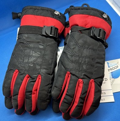 Grand Sierra Boys Gloves Sz 4-7 (2 pairs) Red pairs