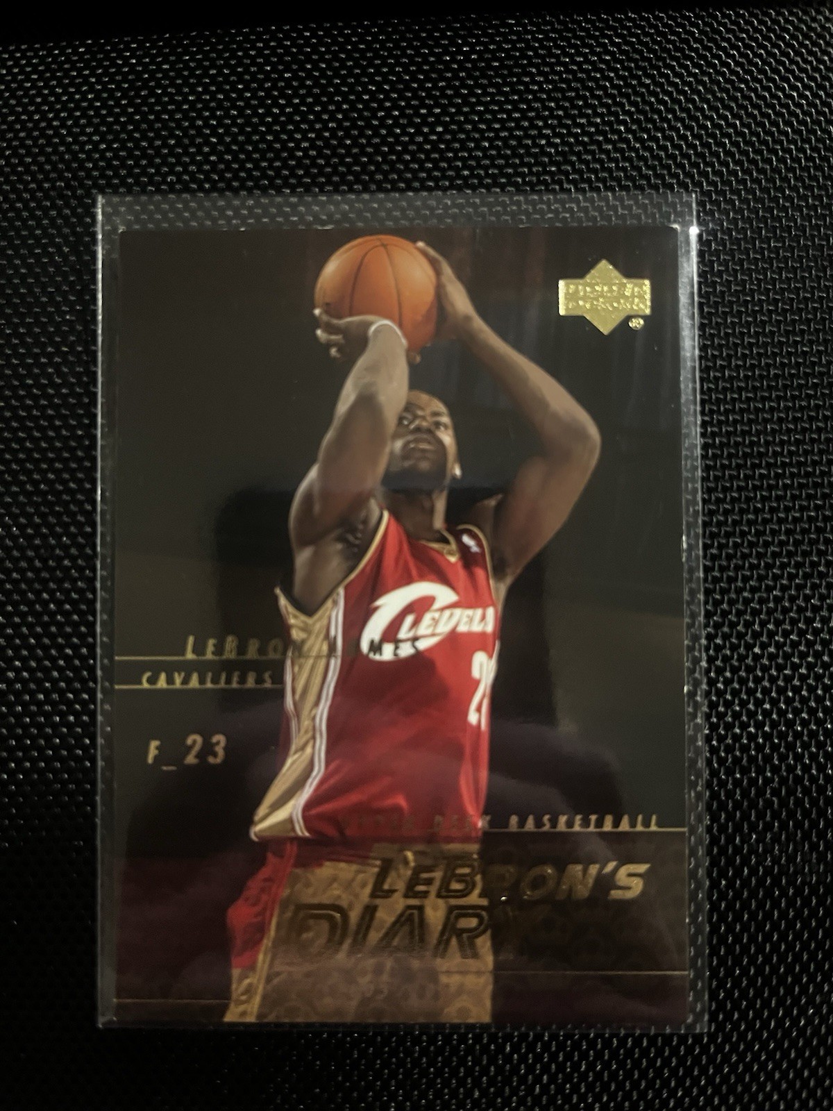 2003-04 Upper Deck LeBron James LeBron's Diary LJ12 Cavaliers Insert