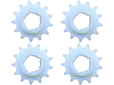 4X Kettenrad für Stiga Park Comfort Compact 13 14 16 1134-2816-01 Rasentraktoren