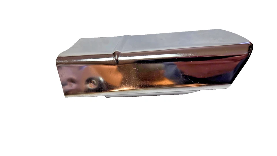 1956 Buick Special, Super: NOS Single Exhaust Pipe Accessory Chromed Trim 981766 - Image 3 of 4