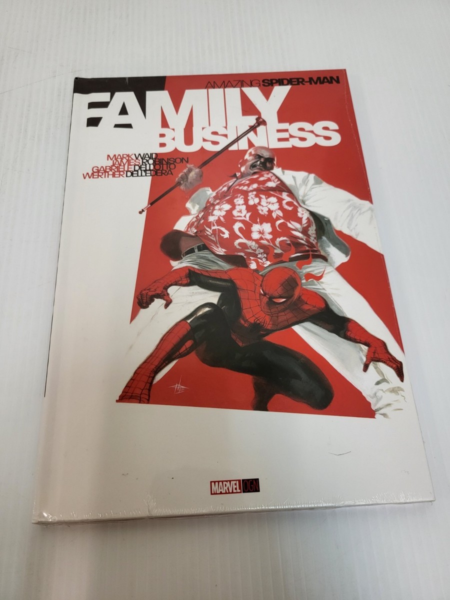 英語　AMAZING SPIDER-MAN: FAMILY BUSINESS Amazing Spider-Man: Family Business (Marvel Comics 2014) for