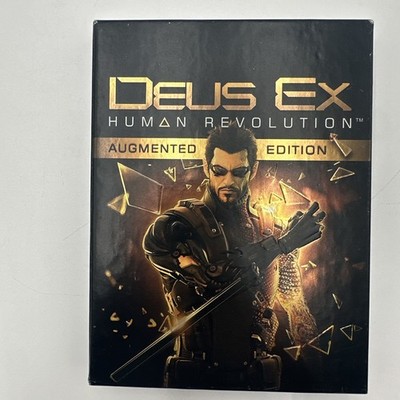 Deus Ex: Human Revolution Augmented Edition Xbox 360 2011 w/ Artbook CIB