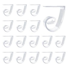 50 Pieces Table Skirt Clips Plastic Tablecloth Clips for Outdoor Party Indoor...