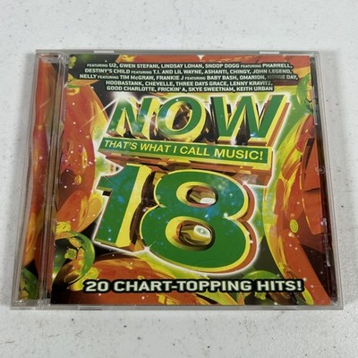NOW That's What I Call Music! Vol. 18 CD 2005 Pop Rock R&B Hip Hop Sony BMG