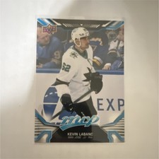 Upper Deck 2022-23 MVP Kevin Labanc San Jose Sharks #170 Hockey Card