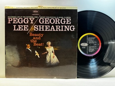Swing Jazz LP PEGGY LEE / GEORGE SHEARING Beauty & the Beat Capitol 1959 UK