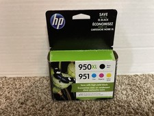 Set 4 HP 950XL Black 951 Cyan Magenta Yellow Ink Cartridges Exp 2023 NEW SEALED