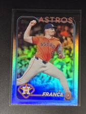 2024 Topps #US26 J.P. France, Houston Astros - Rainbow Foil Parallel Insert
