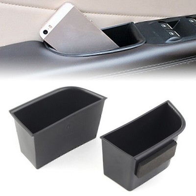 Car Front Door Handle Armrest Storage Box Tray Bin Kit For MKZ 2017-2020
