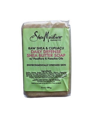 Shea Moisture Raw Shea & Cupuacu Daily Defense Butter Soap 8oz 