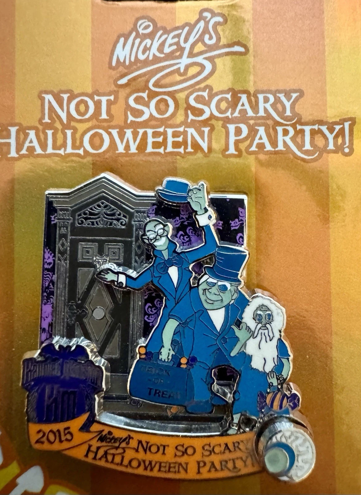 NEW Disney 2015 MNSSHP Halloween Party Haunted Mansion Hitchhiking Ghosts LE Pin