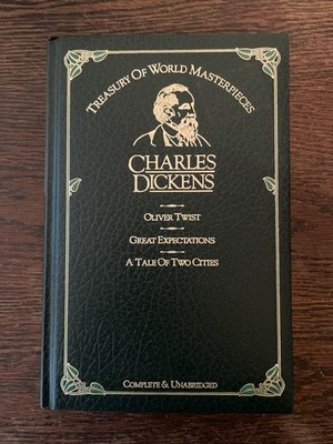 Treasury of World Masterpieces Charles Dickens Oliver Twist Great Expectations 