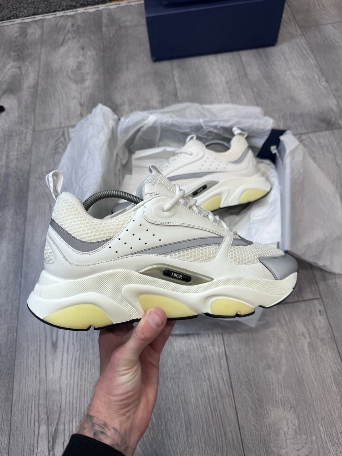 DIOR B22 Sneakers White UK 10 RRP £980 image 7