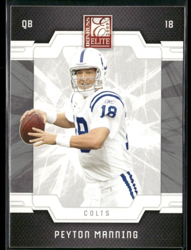 Peyton Manning 2009 Donruss Elite Retail #42 - 第 1/2 張圖片