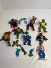 Vintage 90s TMNT Playmates Figures Parts Repair Lot Ninja Turtles AS IS