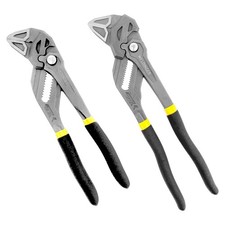 Zangenschl&uuml;ssel 2er-Set 7"/10" 180-230 mm Zange Schraubenschl&uuml;ssel - WELDINGER