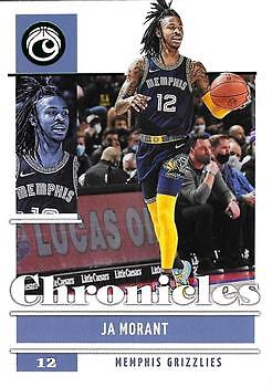 2021-22 Panini Chronicles #7 Ja Morant Green NM