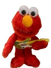 Sesame Street Rock Rhyme Singing Talking Guitar Elmo Animated Plush 2020 Works