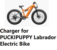   ac adapter battery charger for PUCKIPUPPY Labrador fat tire electric bike A3
