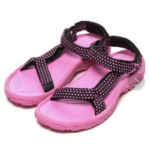 Atmos x Head Porter Plus x Teva collaboration sandals pink