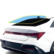 Pre Cut Fits Hyundai Elantra 2021+ Rear Windshield Protection Clear Bra Film