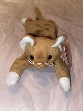 TY Beanie Baby Nip the Cat DOB 3-6-94 Style 4003