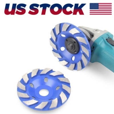 125mm 5'' Diamond Segment Grinding Cup Wheel Disc For Concrete Stone Granite