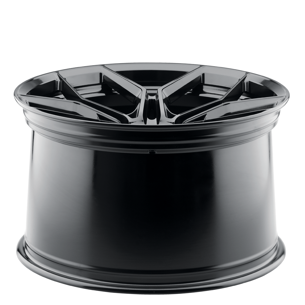20” BD-F25 GLOSS BLACK WHEELS RIMS FOR MCLAREN 650 720 20X9 AND 20X12 ...