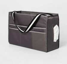 Bedside Caddy Gray - Room Essentials Mulitpurpose Dorm Organizer Tote Bag