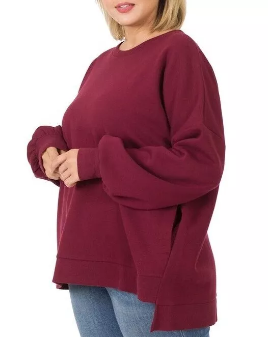 Zenana oversized sweatshirt cheap