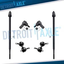 Front Inner Outer Tie Rod End + Sway Bar for Honda Element 2003-2009 2010 2011