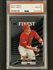2013 TOPPS FINEST #1 Iconic MIKE TROUT LA Angels GEM MINT PSA 10