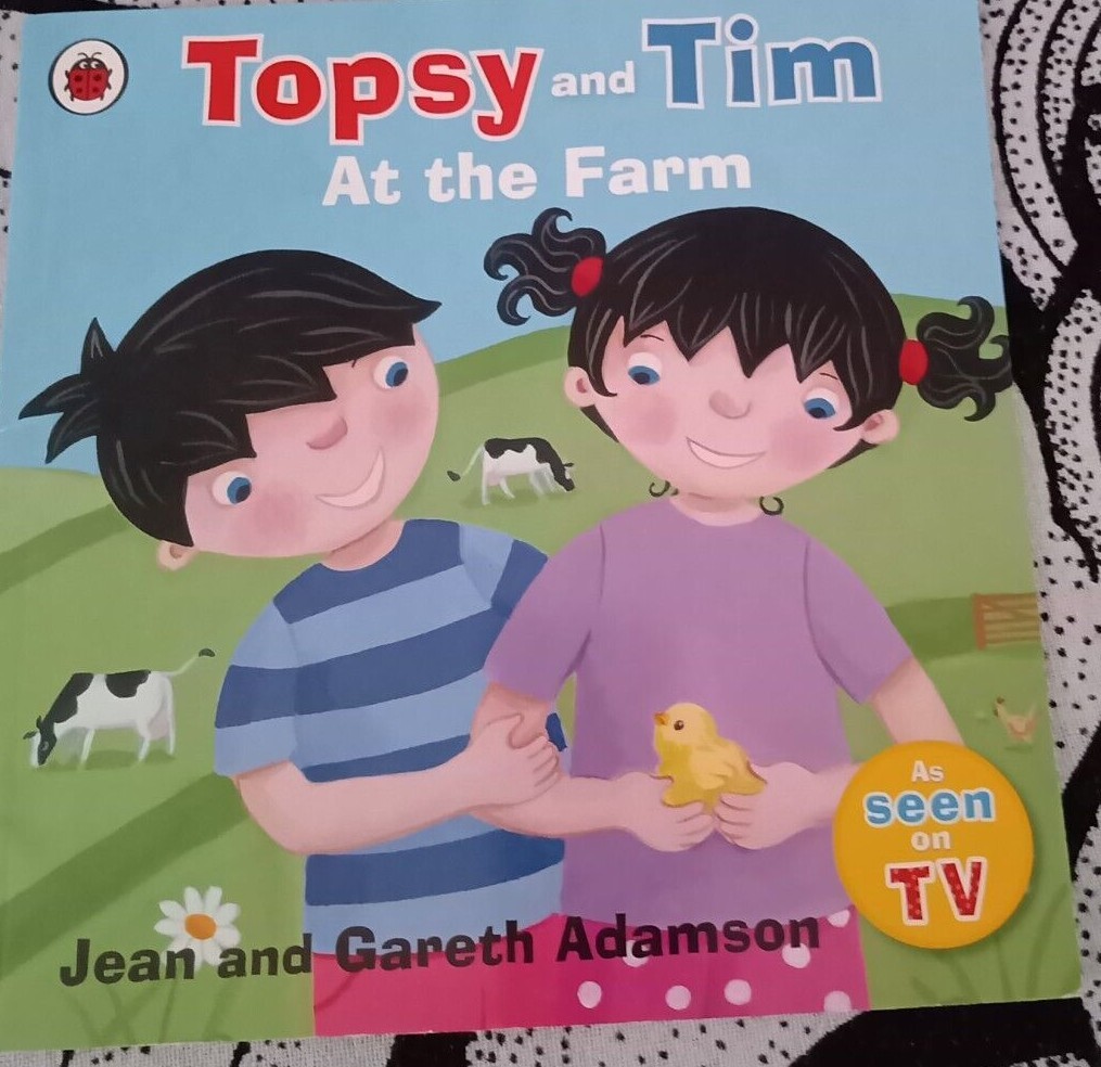 Topsy And Tim at the Farm Jean and Gareth Adamson Paperback Free Postage