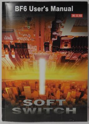 BF6 User's Manual Soft Switch & ABIT BX-1.66 and CD.