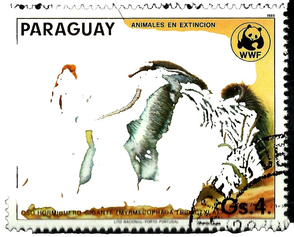 World Wildlife Fund (WWF) Paraguayan Stamps