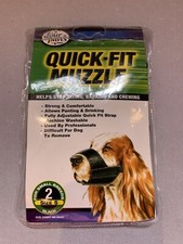 Four Paws Quick-Fit Muzzle - Small - Black
